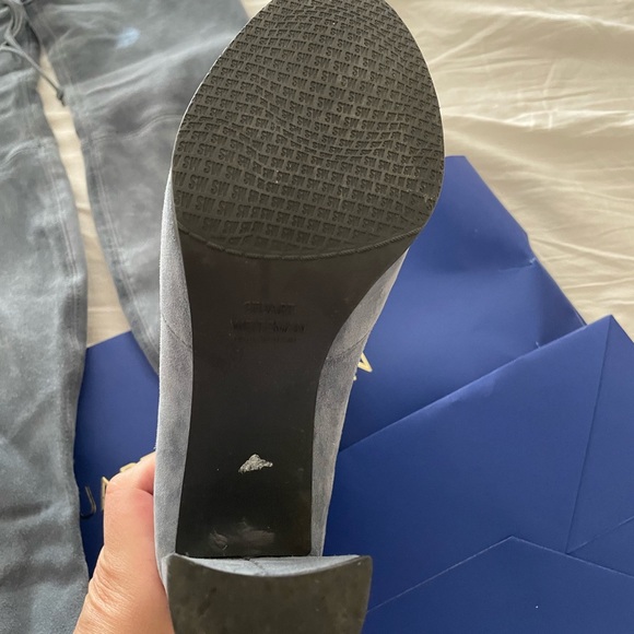 Stuart weitzman over the knee suede boots - Picture 3 of 5